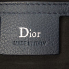 Dior Homme Nap Sac Backpack Daypack Leather Navy Red Brown Gray — view 9