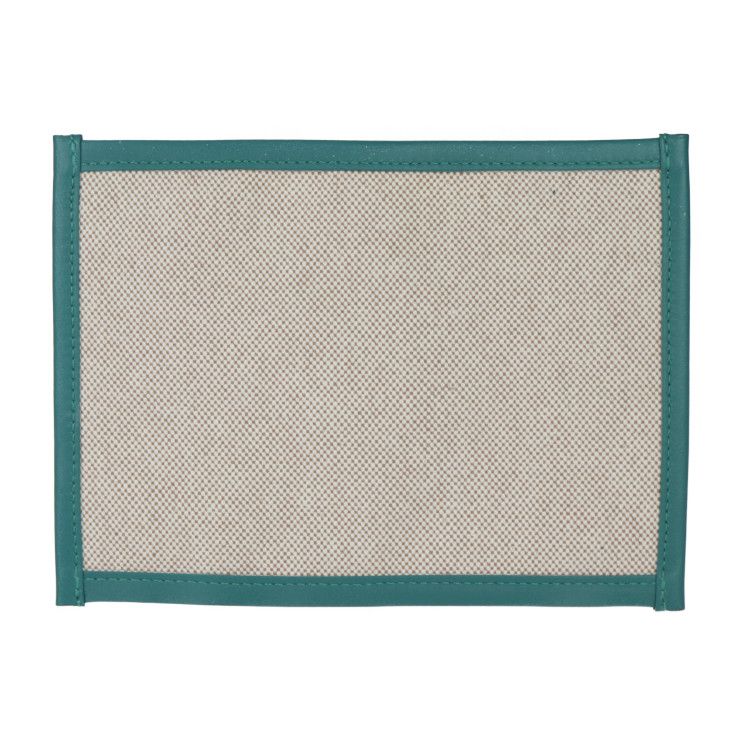 Hermes Flaneur Forever Pouch Vosuift Toile Ash Green Beige — view 3