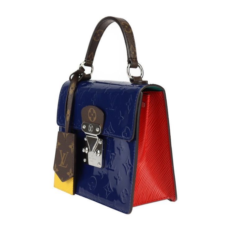 Louis Vuitton Spring Street PM Handbag Monogram Vernis Canvas — view 2