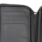 Louis Vuitton Double Phone Pouch Shoulder Bag Leather Damier Giant Ebne — view 8