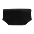 Hermes Opli Opry Clutch Bag ck Chevre Black Silver Hardware — view 3