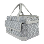 Dior Hit The Road Pet Carry Bag Boston 1 Cdp h42 E Leather Gray — view 2