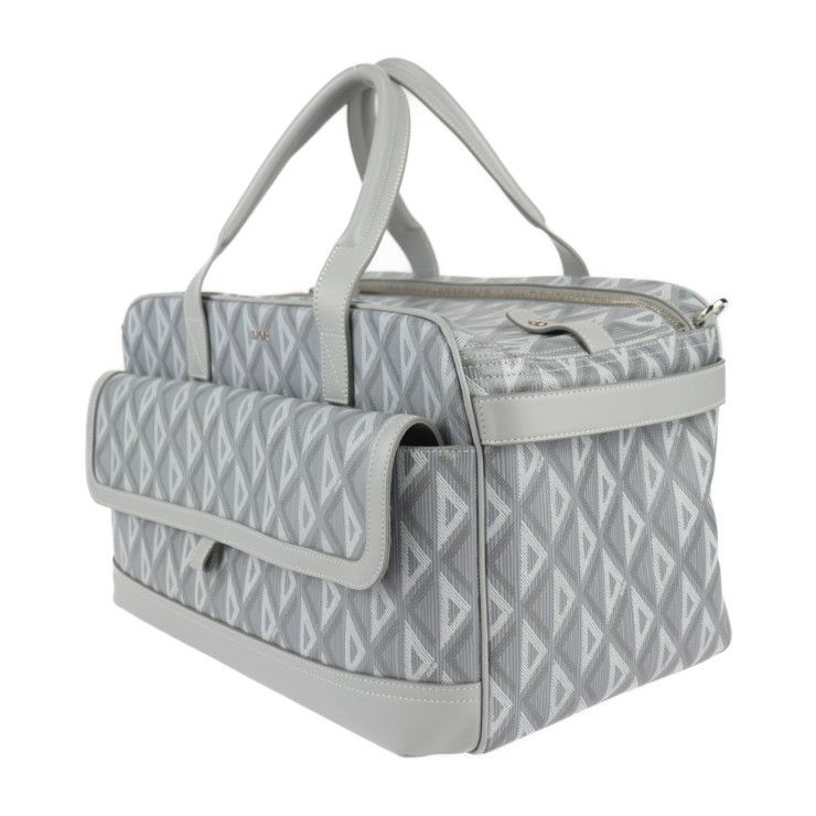 Dior Hit The Road Pet Carry Bag Boston 1 Cdp h42 E Leather Gray — view 2