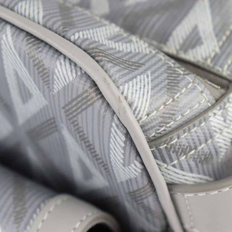 Dior Hit The Road Pet Carry Bag Boston 1 Cdp h42 E Leather Gray — view 5