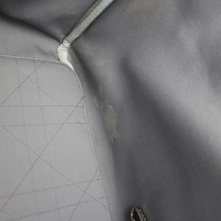 Dior Hit The Road Pet Carry Bag Boston 1 Cdp h42 E Leather Gray — view 8
