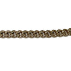 Chanel Pant Shape Coco Mark Chain Sunglasses Gold Black AA — view 9