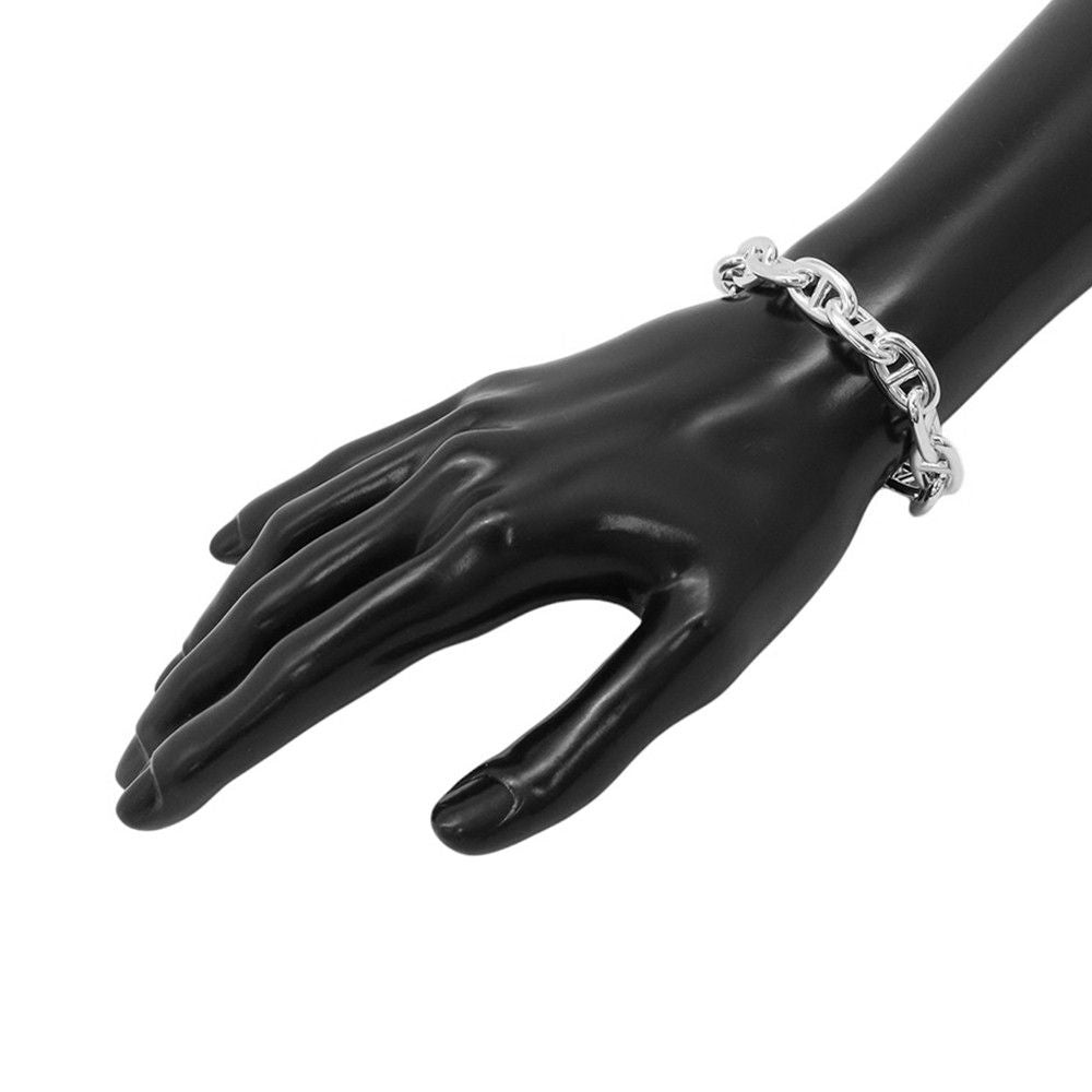 Hermes Bracelet Chaine D'ancre MM 14 Links Silver — view 3