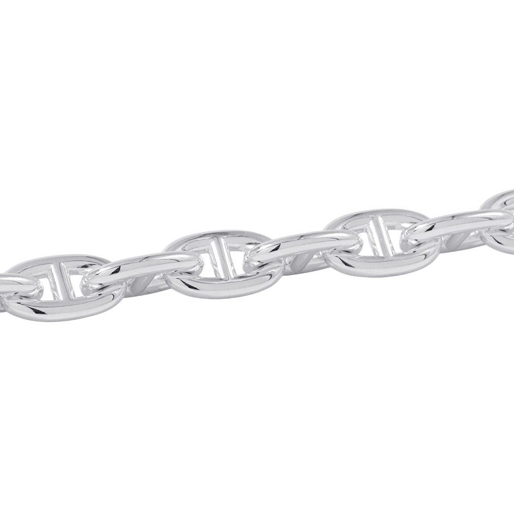 Hermes Bracelet Chaine D'ancre MM 14 Links Silver — view 2