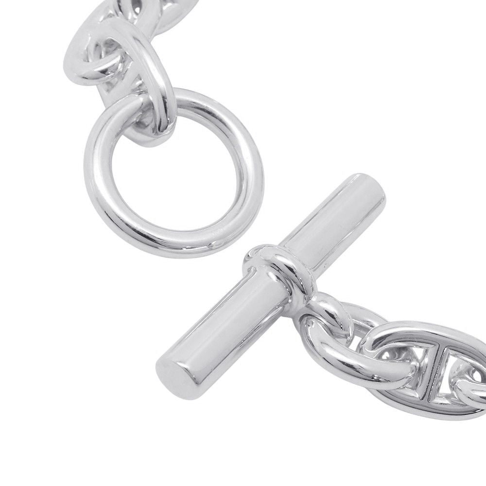 Hermes Bracelet Chaine D'ancre MM 14 Links Silver — view 4