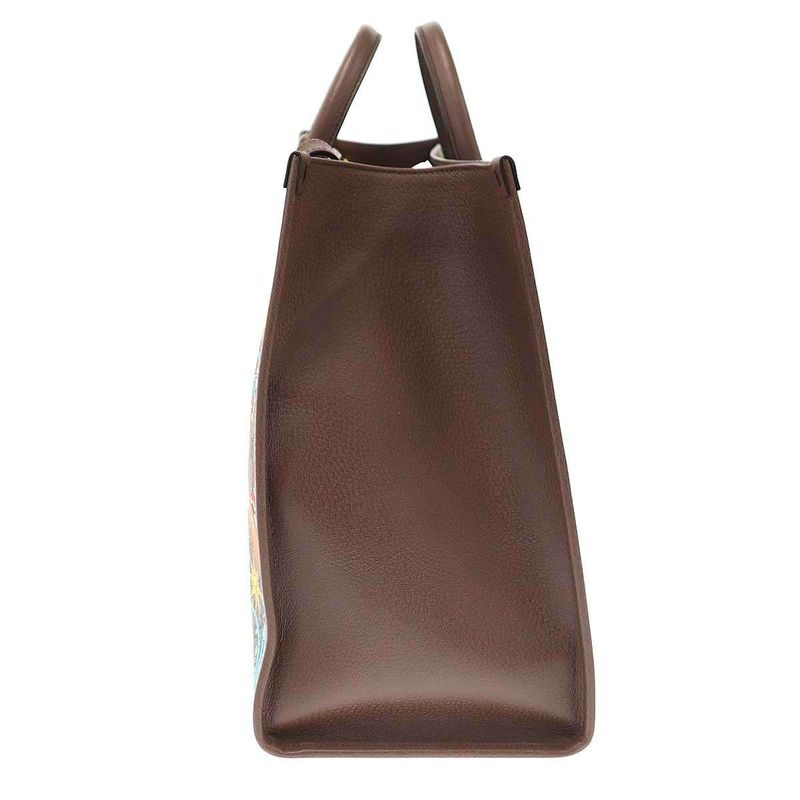 Guccidisney GG Supreme Donald Duck 2-Way Shoulder Tote Bag Brown — view 3