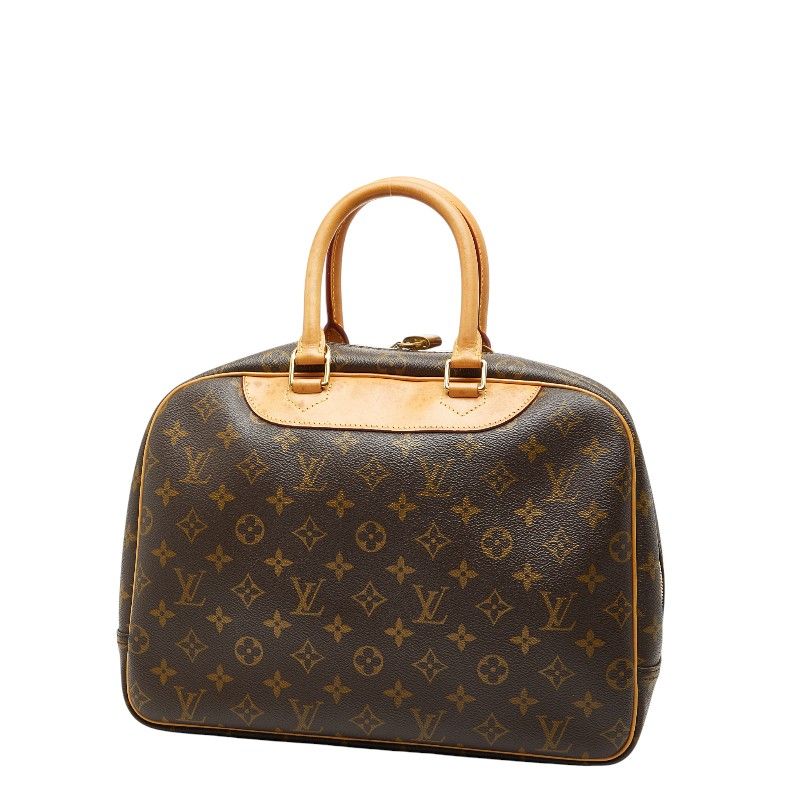 Louis Vuitton Monogram Deauville Brown Leather — view 2