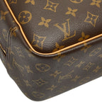Louis Vuitton Monogram Deauville Brown Leather — view 5