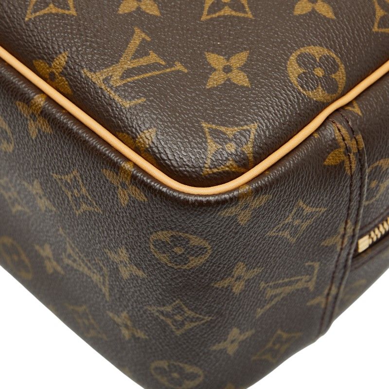 Louis Vuitton Monogram Deauville Brown Leather — view 6