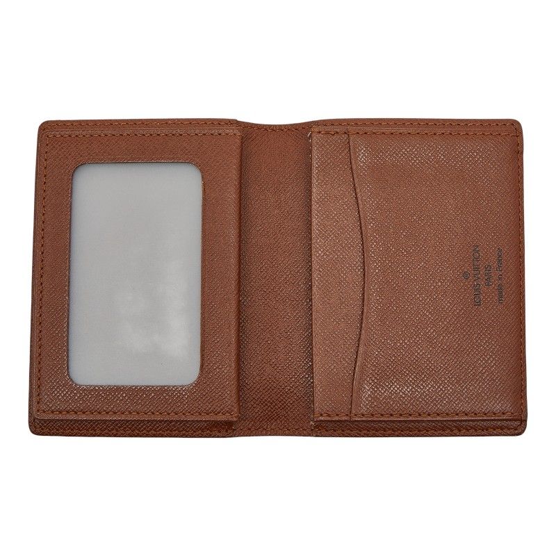 Louis Vuitton Monogram Japon Sangapur Pass Case Card Business Holder — view 7