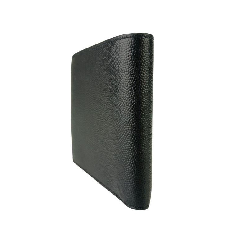 Saint Laurent Wallet Coin Case Bifold Black Leather Ultra — view 4