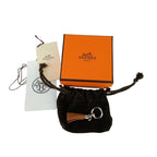 Hermes Scarf Ring Serle Pompon Brown Marron Arsan Anew Milo Twilly — view 7