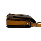 Louis Vuitton Vintage Cartesiere PM Monogram Leather Shoulder Bag Pochette