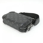 Louis Vuitton Monogram Eclipse Horizon Clutch Shoulder Bag — view 3
