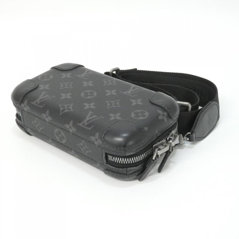 Louis Vuitton Monogram Eclipse Horizon Clutch Shoulder Bag — view 3