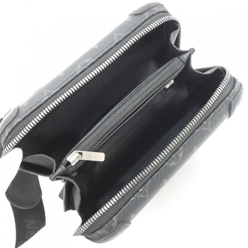Louis Vuitton Monogram Eclipse Horizon Clutch Shoulder Bag — view 7