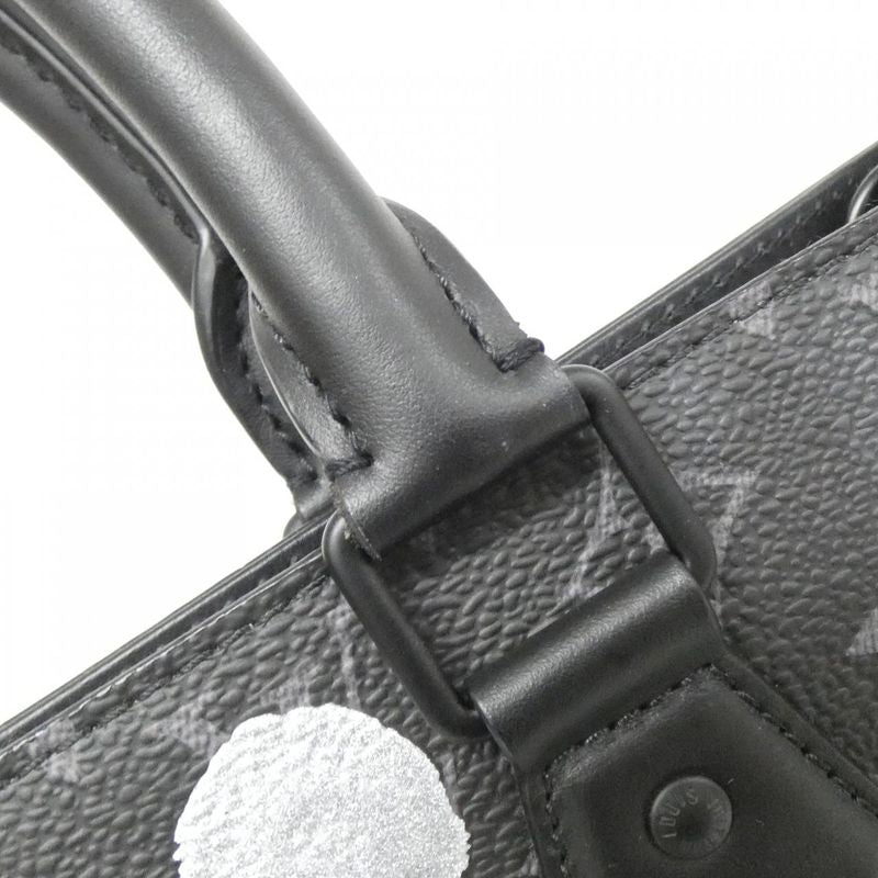 Louis Vuitton Monogram Eclipse Sac Plat Bag — view 6