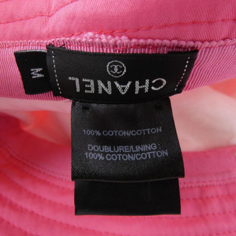 Chanel Pink Bucket Hat — view 3