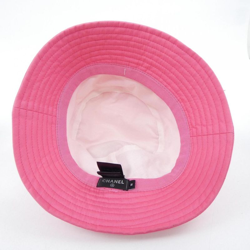 Chanel Pink Bucket Hat — view 5