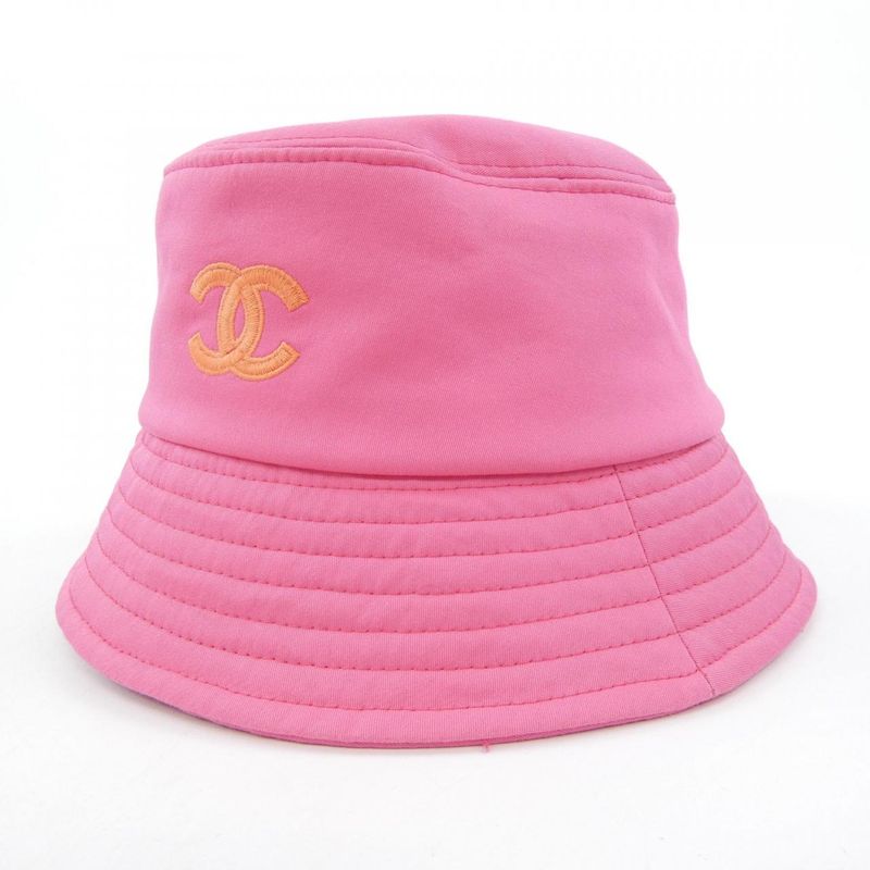 Chanel Pink Bucket Hat — view 2