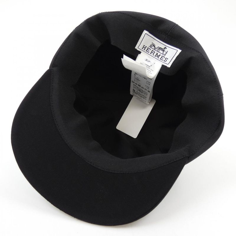 Hermes Black Equestrian Cap — view 5