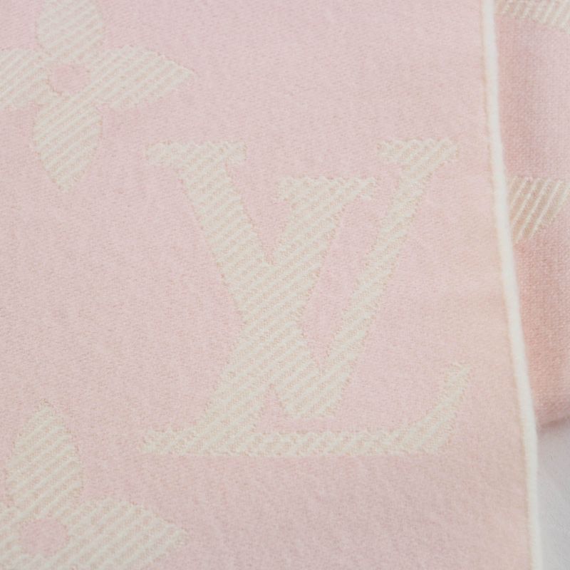 Louis Vuitton 2023 100% Wool Escential Precious Dragon Fringe Scarf — view 7