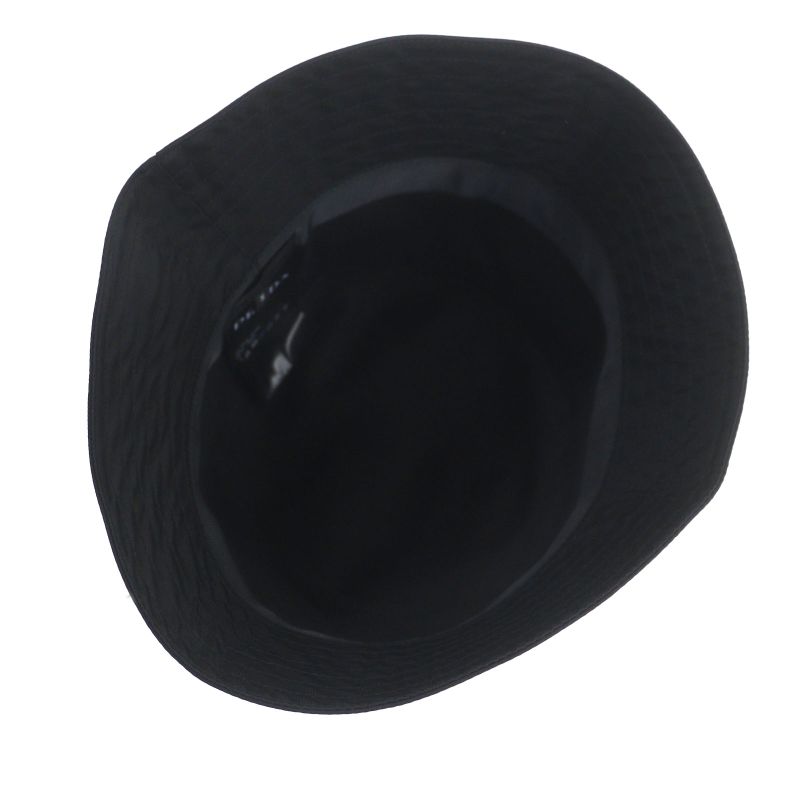 Prada 20 SS 2 Hc137 re-Nylon Hat with Logo Black S Men — view 6