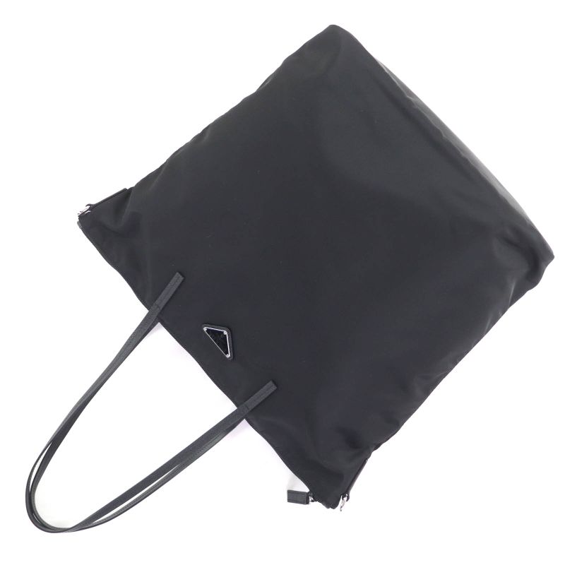 Prada 1 Bg189 2-way Nylon Shoulder Tote Bag With Leather Triangle Logo — view 6