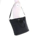 Prada 1 Bg189 2-way Nylon Shoulder Tote Bag With Leather Triangle Logo — view 3