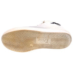 Dior Heart Logo Embroidery Gradient High Cut Shoes Sneakers White Black — view 4