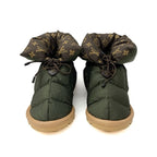 Louis Vuitton Pillow Line Monogram Boots Short Shoes Nylon Khaki Brown — view 3