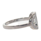 Hermes Chaine D'ancre Contour MM 53 no 13 B Ring 18Kwhite Gold Diamond — view 3