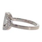 Hermes Chaine D'ancre Contour MM 53 no 13 B Ring 18Kwhite Gold Diamond — view 4