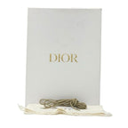 Christian Dior Boots Long Shoes Leather Beige Mesh Lace Up Medium — view 9