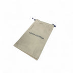 Louis Vuitton Silhouette Line Boots Short Shoes Denim Light Blue Brown — view 9