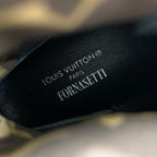Louis Vuitton Pillow Line Monogram Boots Short Shoes Nylon Brown Multicolo — view 7