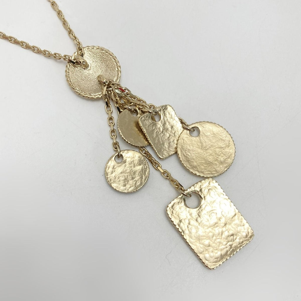 Chanel Metiers D'art Collection Necklace F21 a Gold GP Coco Mark Rhinestone — view 3