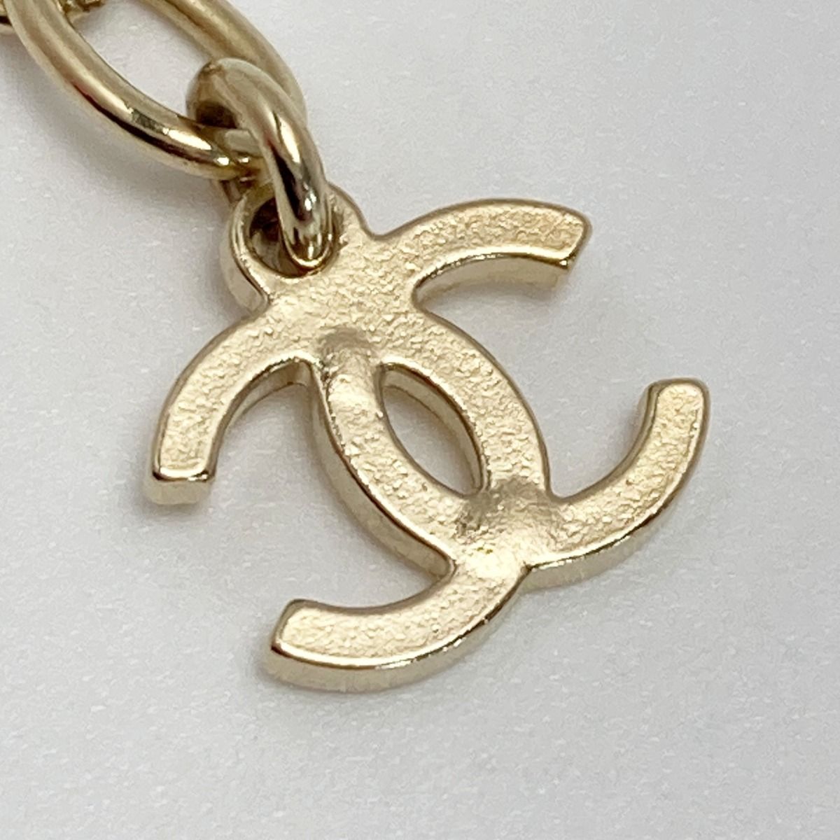 Chanel Metiers D'art Collection Necklace F21 a Gold GP Coco Mark Rhinestone — view 6