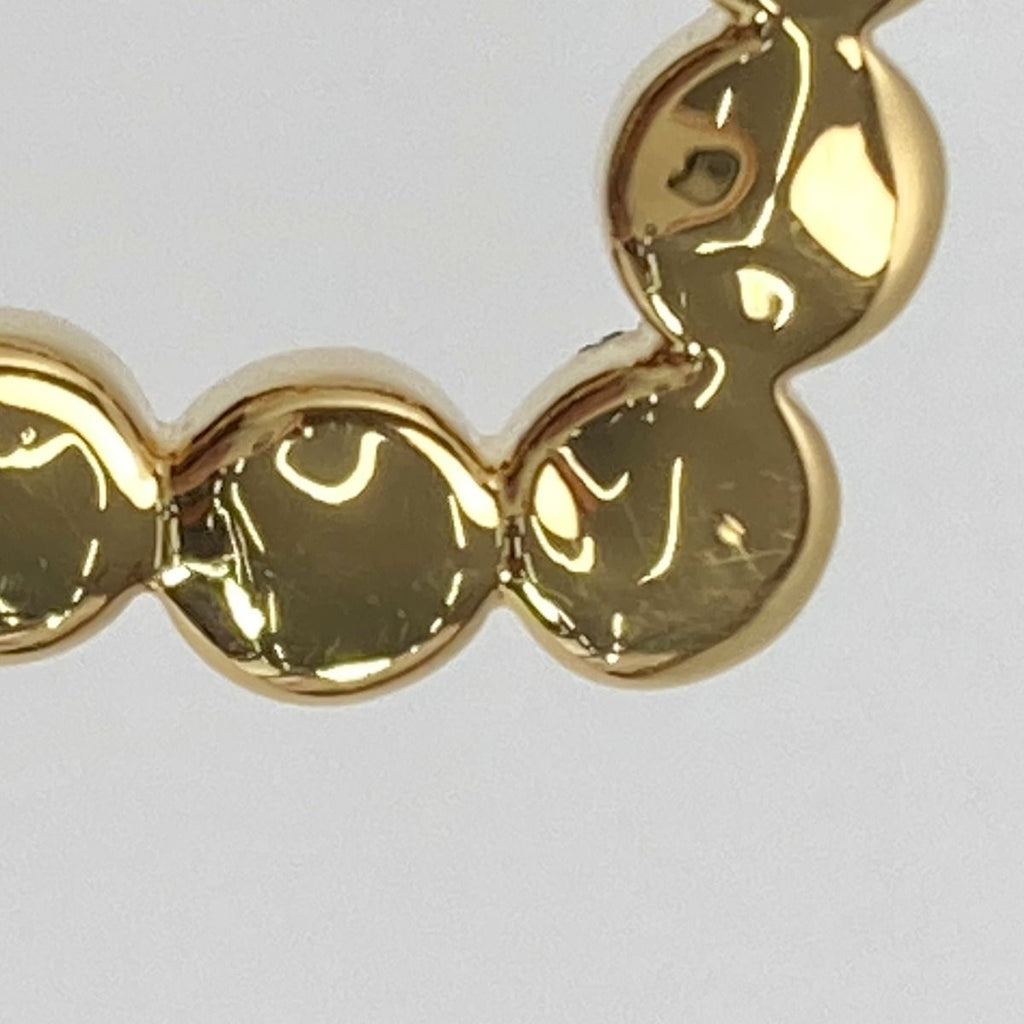 Chanel Coco Mark Heart Brooch L23 C Gold GP Rhinestone — view 7