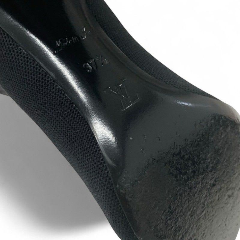 Louis Vuitton Silhouette Line Monogram Boots Short Shoes Fabric Leather — view 7