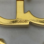 Christian Dior Brooch CD Logo Gold Plated — view 4
