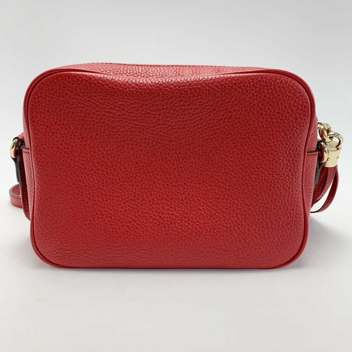 Gucci Soho Shoulder Bag Red Leather — view 2