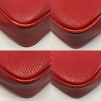 Gucci Soho Shoulder Bag Red Leather — view 5