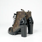 Louis Vuitton Star Trail Line Monogram Boots Short Shoes Leather Patent — view 4