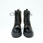 Louis Vuitton Star Trail Line Monogram Boots Short Shoes Leather Patent — view 2
