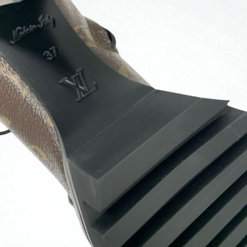 Louis Vuitton Star Trail Line Monogram Boots Short Shoes Leather Patent — view 8
